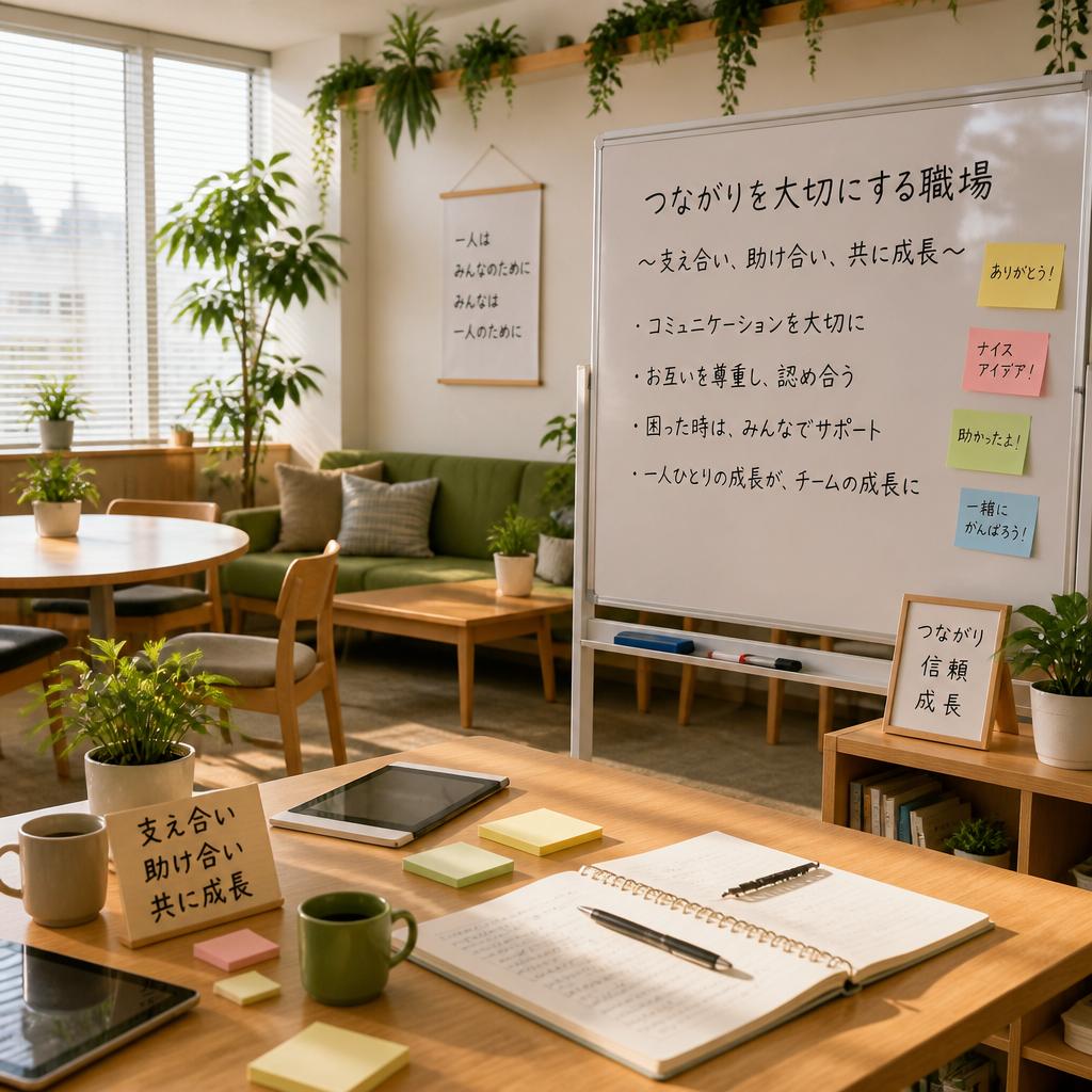 温かな職場の雰囲気